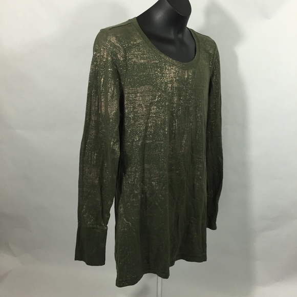 ana (a new approach) shinny long sleeve size S - Picture 3 of 8